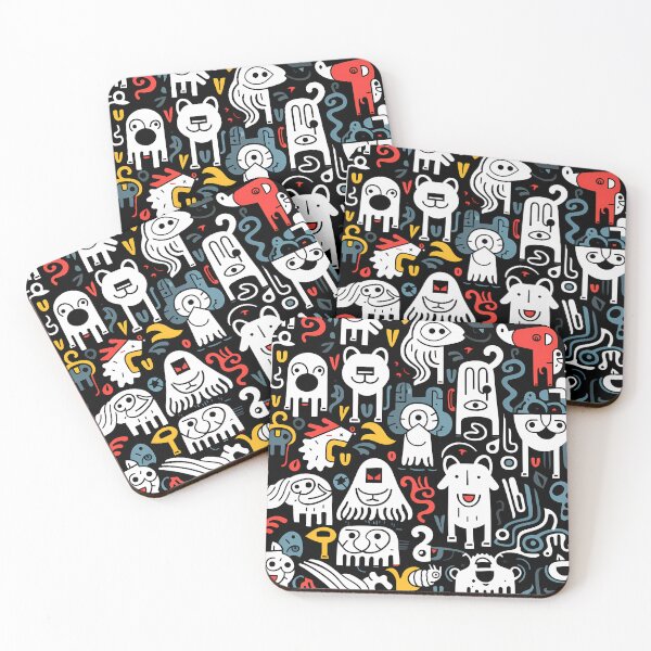 Item preview, Seamless Animals in Alphabet Order designed and sold by HisoTorDesign.