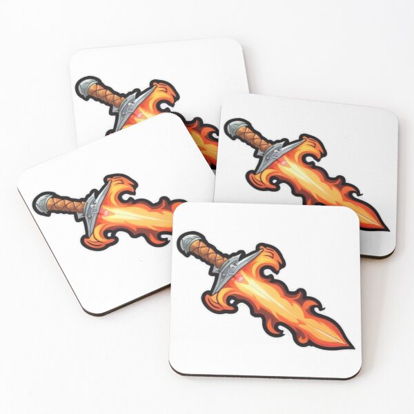 Item preview, Cute Flame Sword designed and sold by Bielzisimo.