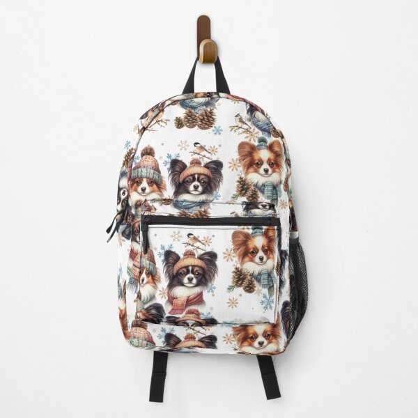 Item preview, Papillon Dog Winter Hats and Scarves designed and sold by Animals-on-me.