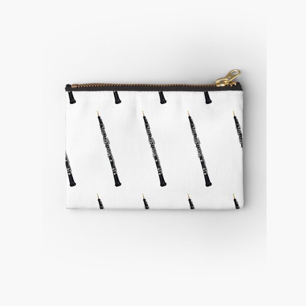 Item preview, Medium Tiled Oboe Repeating Pattern for Oboists designed and sold by ElegantTeaTime.