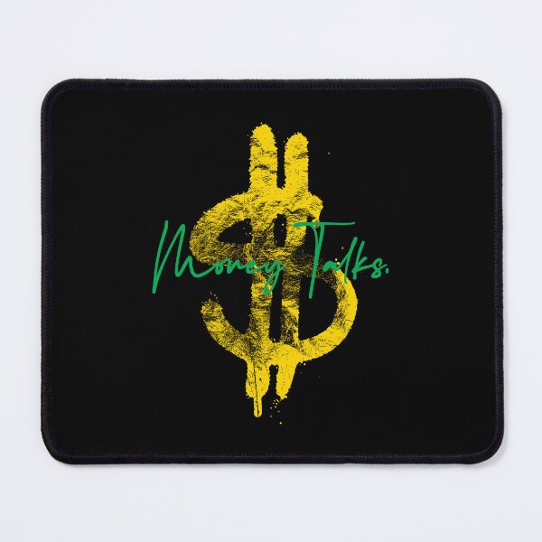 Item preview, Money Talks Typography. Golden Dollar Sign Graphic Design. designed and sold by FriskySloths.