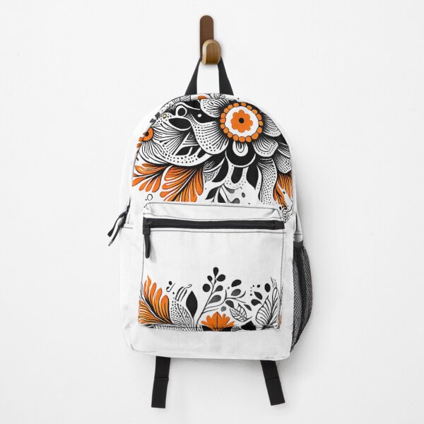 Item preview, Radiant Harvest: Tlte's Captivating Collection of Abstract Orange Flowers and Leaves designed and sold by Oleg777999.