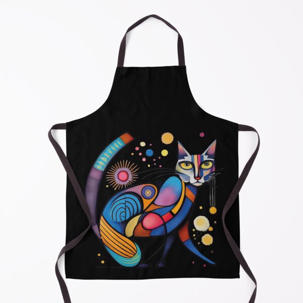 Item preview, Unique cat abstractionism designed and sold by LuckyFamily.
