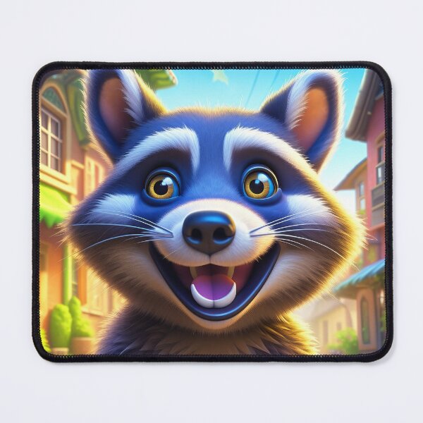 Item preview, Ink-stained Mischief Raccoon's Graffiti Alley Escapade designed and sold by Daniel Dudgeon.