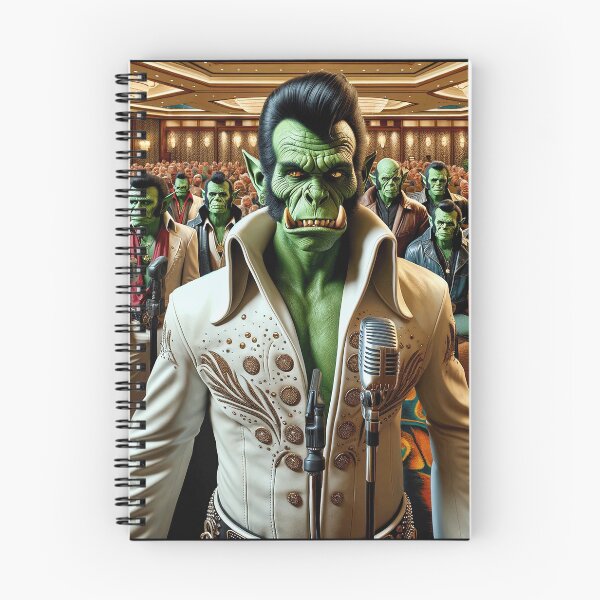 Item preview, Orc Elvis Impersonator Convention designed and sold by Matthew Kinnersly.