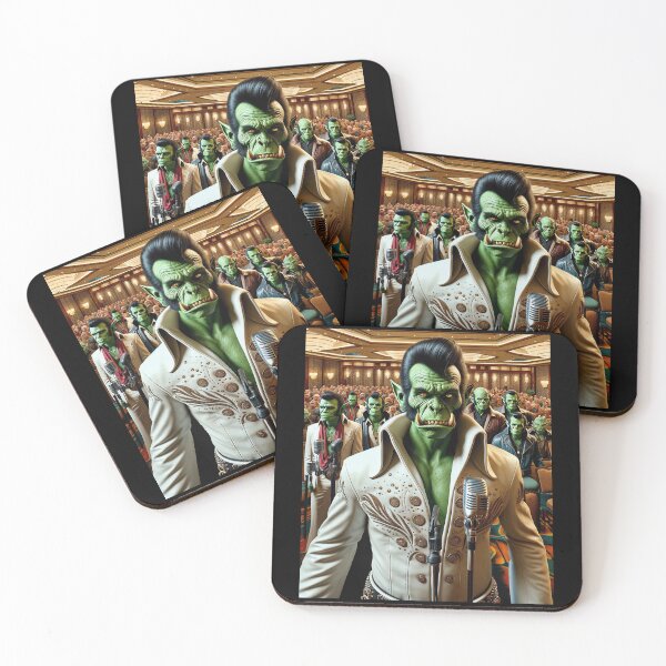 Item preview, Orc Elvis Impersonator Convention designed and sold by Matthew Kinnersly.