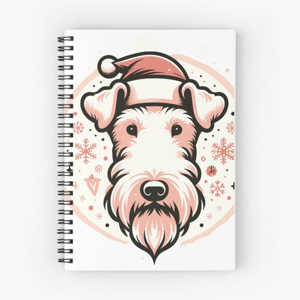 Item preview, Airedale Christmas Sticker designed and sold by bihtti.