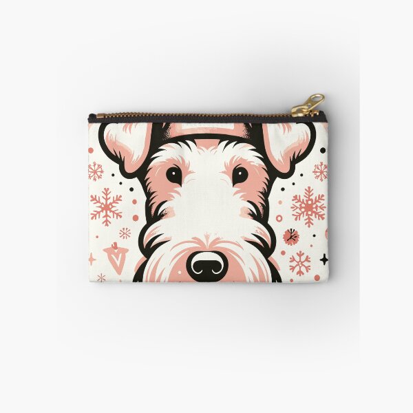 Item preview, Airedale Christmas Sticker designed and sold by bihtti.