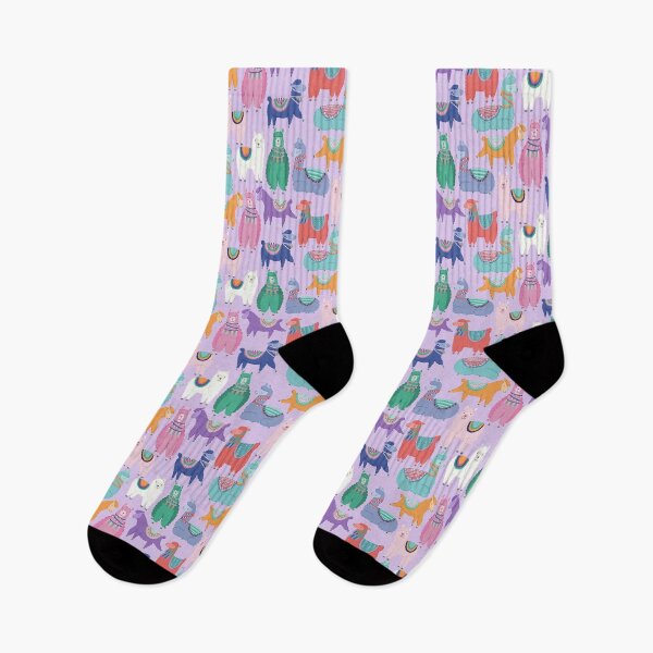 Item preview, Dramatic Llamas of the rainbow designed and sold by DollyandFred.