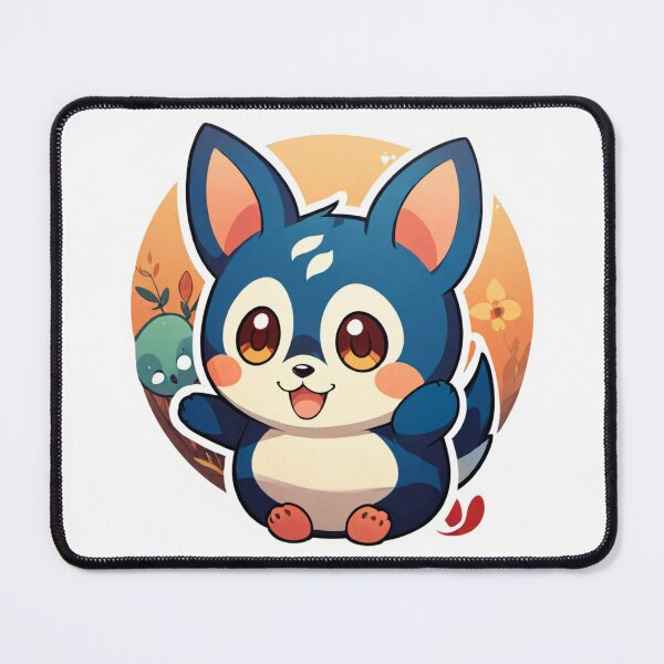 Item preview, Moonlit Mischief: The Playful Forest Pup designed and sold by HBHanimeart.