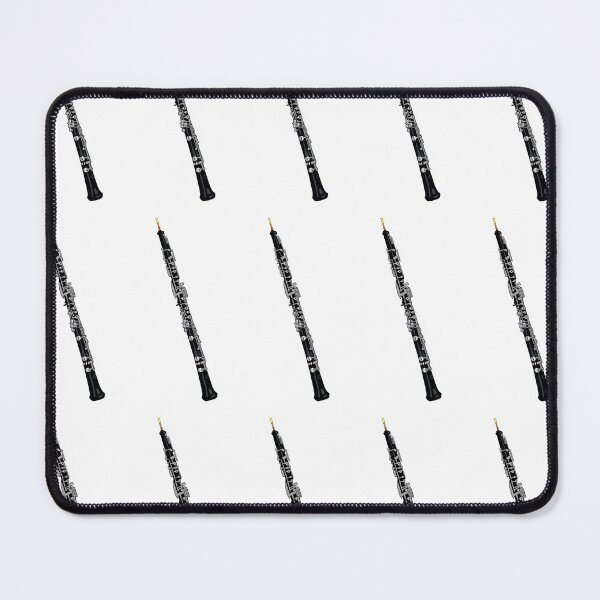 Item preview, Medium Tiled Oboe Repeating Pattern for Oboists designed and sold by ElegantTeaTime.