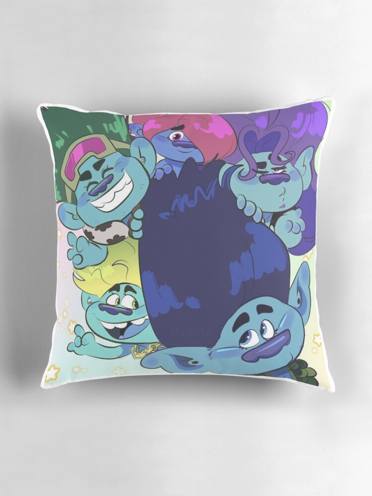 Trolls Band Together Brozone Pillow for Sale by SidneyTic