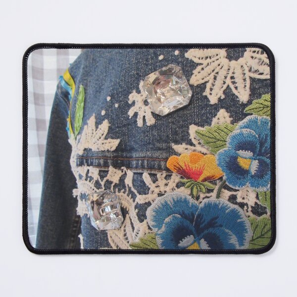 Item preview, Denim Jacket Back designed and sold by Susan Devine Napoli.
