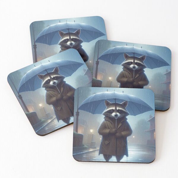 Item preview, Jubilant Juncture Raccoon's Festive Carnival Parade designed and sold by Daniel Dudgeon.