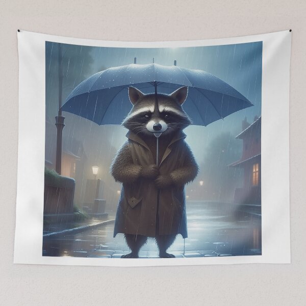Item preview, Jubilant Juncture Raccoon's Festive Carnival Parade designed and sold by Daniel Dudgeon.