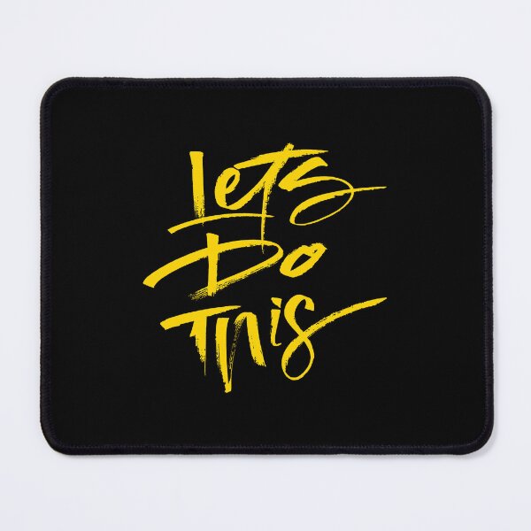 Item preview, Lets Do This Quote Typography Graffiti designed and sold by FriskySloths.