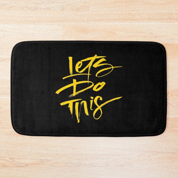 Item preview, Lets Do This Quote Typography Graffiti designed and sold by FriskySloths.