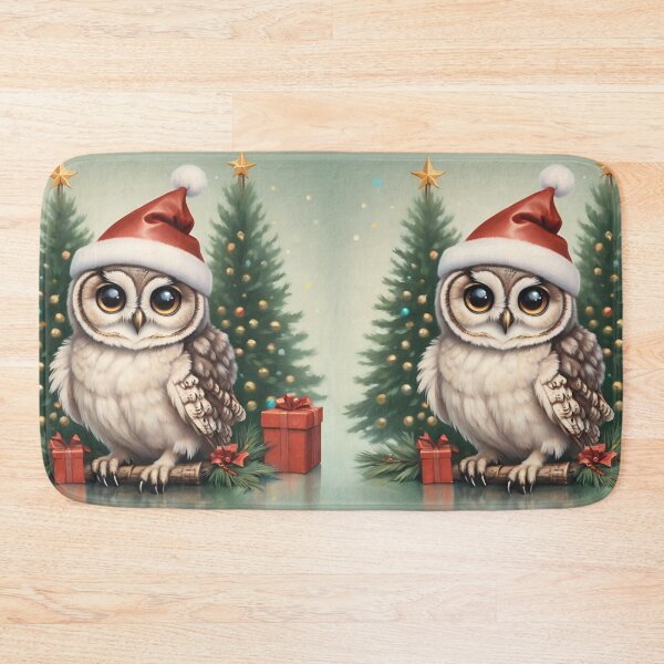 Item preview, Owl  in cozy winter on Happy Owlidays  designed and sold by BotunPeony.