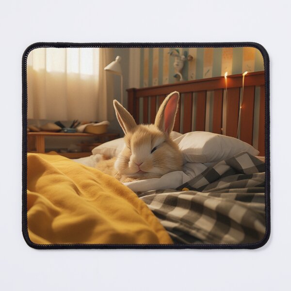 Item preview, sleepy rabbit designed and sold by hola-zzoi.