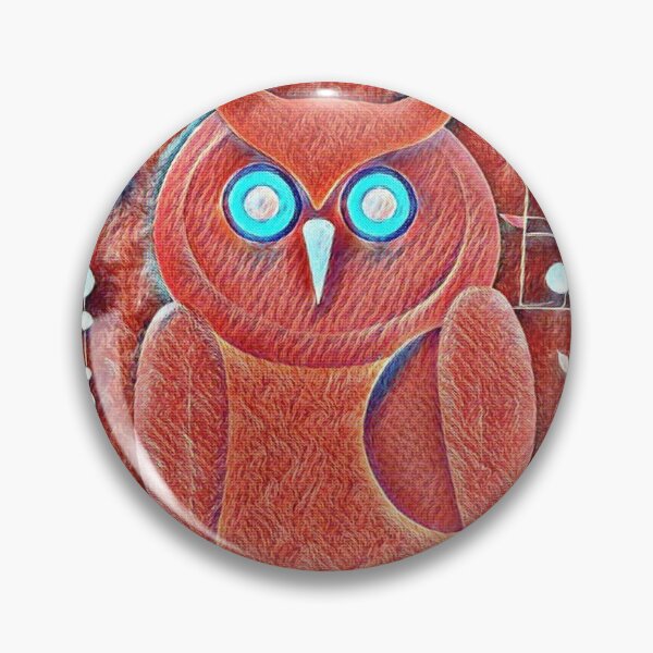 Item preview, A Clever Red Owl  designed and sold by Owl-o-the-wisp.