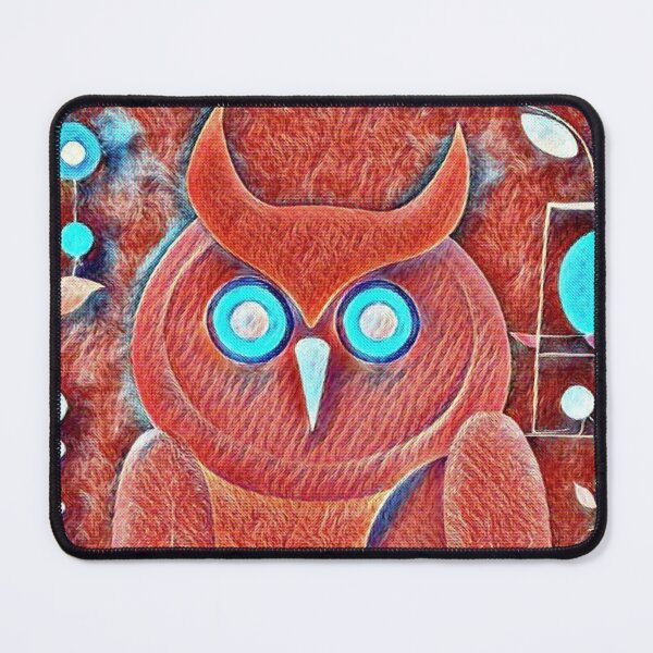 Item preview, A Clever Red Owl  designed and sold by Owl-o-the-wisp.