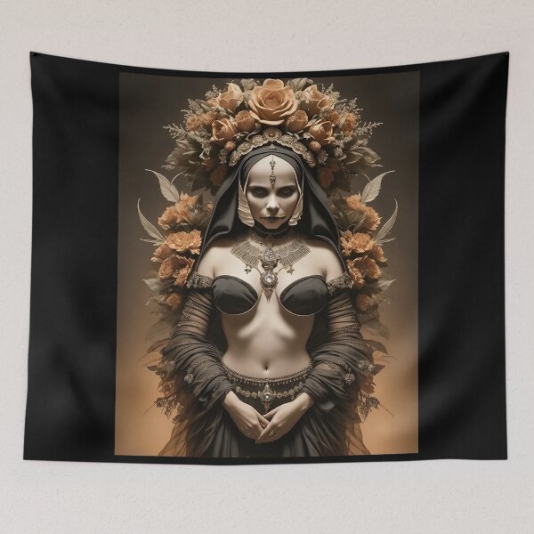 Item preview, Elegant gorgeous La Calavera Catrina, Lady of the afterlife, the Elegant Skull designed and sold by Fantasymachine.