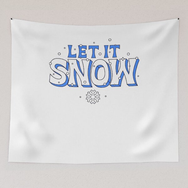 Item preview, Let It Snow / Merry Christmas designed and sold by sunnyxvibesss.