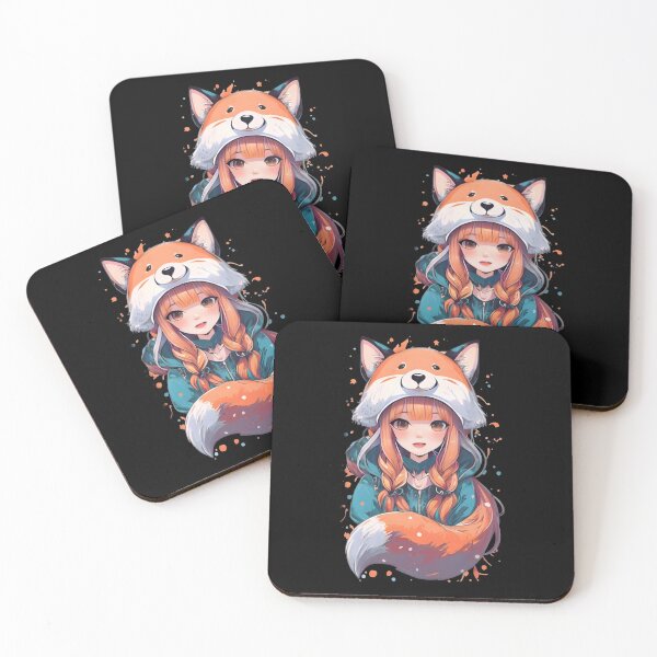 Item preview, Kawaii fox girl designed and sold by Playful-Monster.