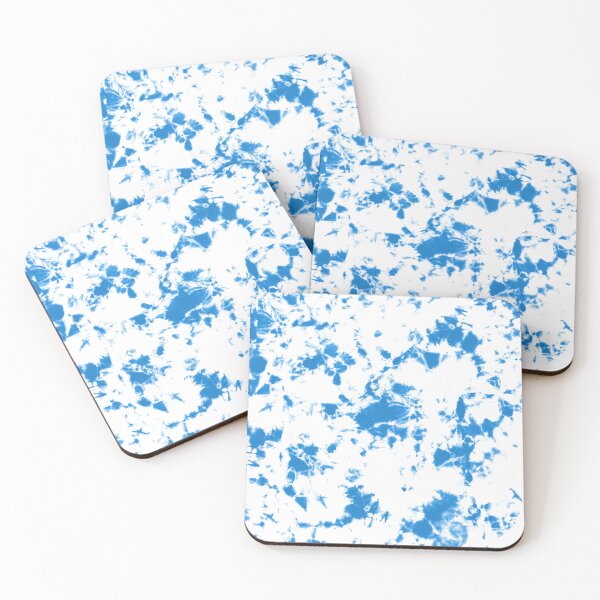 Item preview, Bluebell and white Storm - Tie-Dye Shibori Texture designed and sold by marufemia.