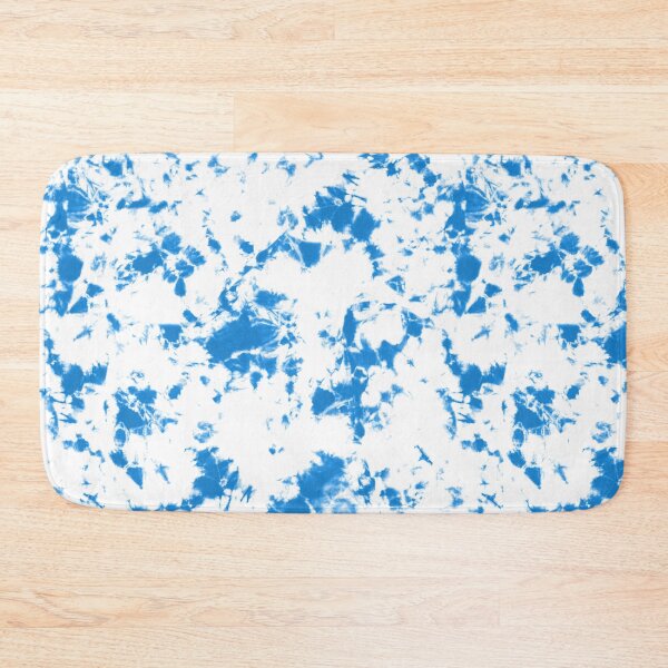 Item preview, Bluebell and white Storm - Tie-Dye Shibori Texture designed and sold by marufemia.