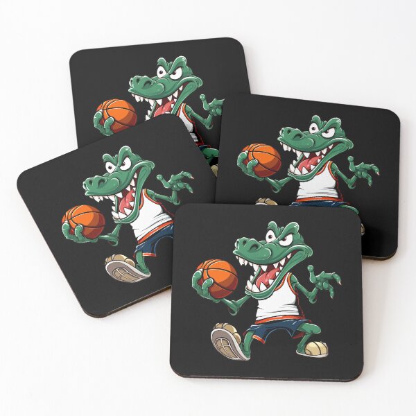 Aperçu de l'œuvre Joueur de basket-ball crocodile créée et vendue par Soulskier.