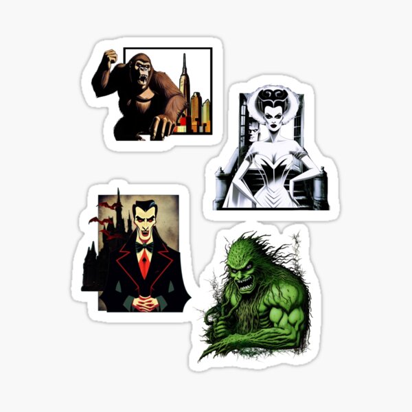 Item preview, Classic Hollywood Monsters designed and sold by FritzAndNico.