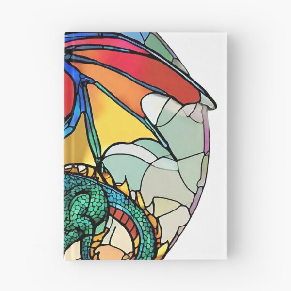 Item preview,  colorful stained glass with animals, dragon 5 designed and sold by GroonSpace.