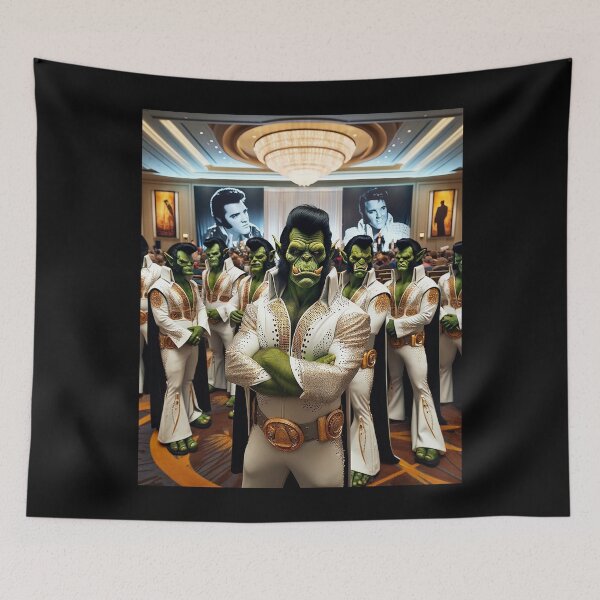 Artikelvorschau, Orc Elvis Imitator Convention 2 entworfen und verkauft von Matthew Kinnersly.