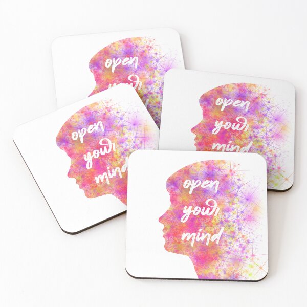 Item preview, Colorful side-face with text designed and sold by Visual Arts Dominika Cybuch.