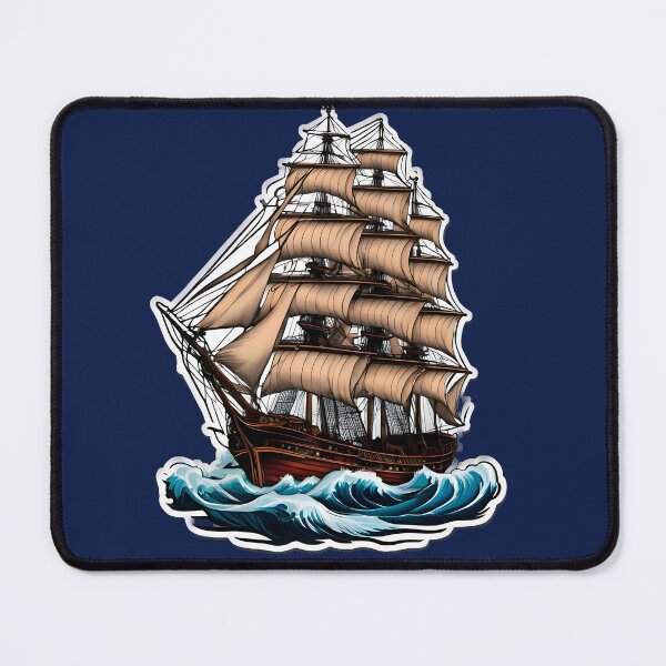 Item preview, American Traditional - Clipper Ship designed and sold by AIncredible.
