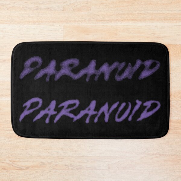 Item preview, Paranoid Text Typography Graffiti designed and sold by FriskySloths.