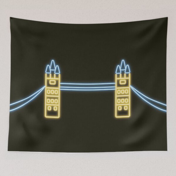 Artikelvorschau, Neonschild der Tower Bridge entworfen und verkauft von ElliesJourney.
