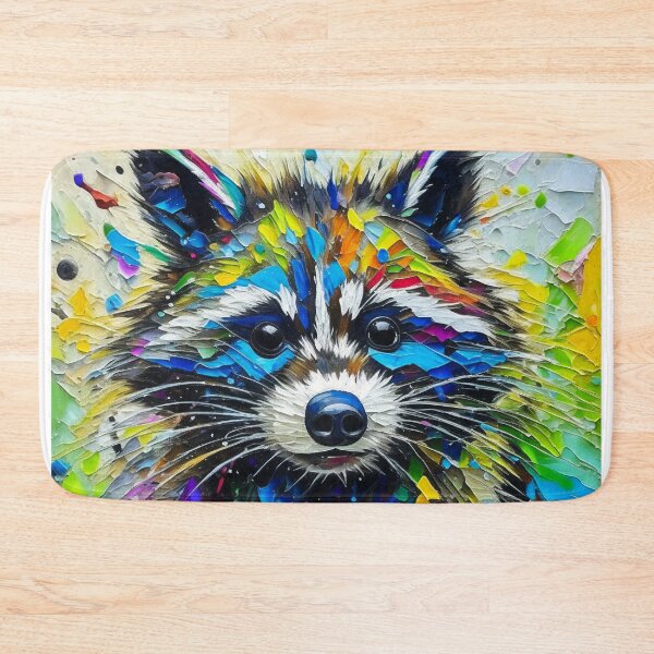 Item preview, Luminous Larceny Raccoon's Glow-in-the-Dark Stealth designed and sold by Daniel Dudgeon.