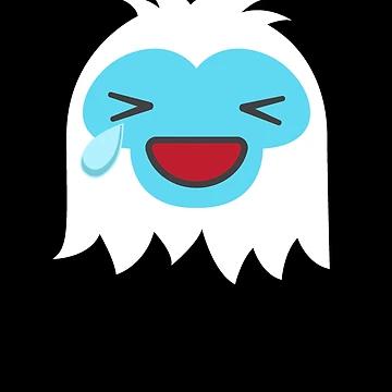 Imagen de la obra Cry Laughing Abominable Snowman Emoticon Gear de DynamicDesign