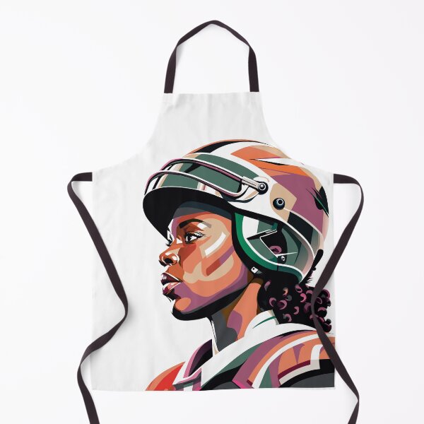 Item preview, Beautiful woman in helmet designed and sold by BubblyDelight.