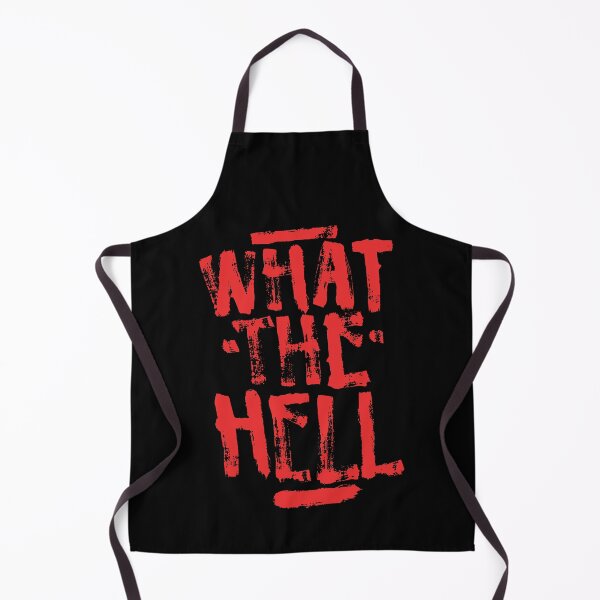 Item preview, What The Hell Typography Graffiti Graphic Design designed and sold by FriskySloths.
