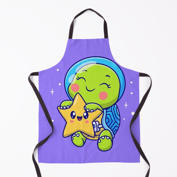 Item preview, AstroTurtle Adventures: Cute Space Explorer Cartoon Vector Illustration designed and sold by hjian8219.