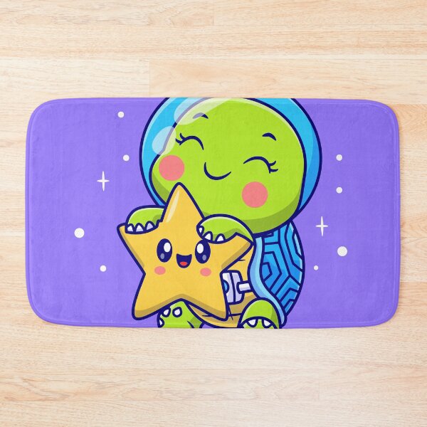 Item preview, AstroTurtle Adventures: Cute Space Explorer Cartoon Vector Illustration designed and sold by hjian8219.