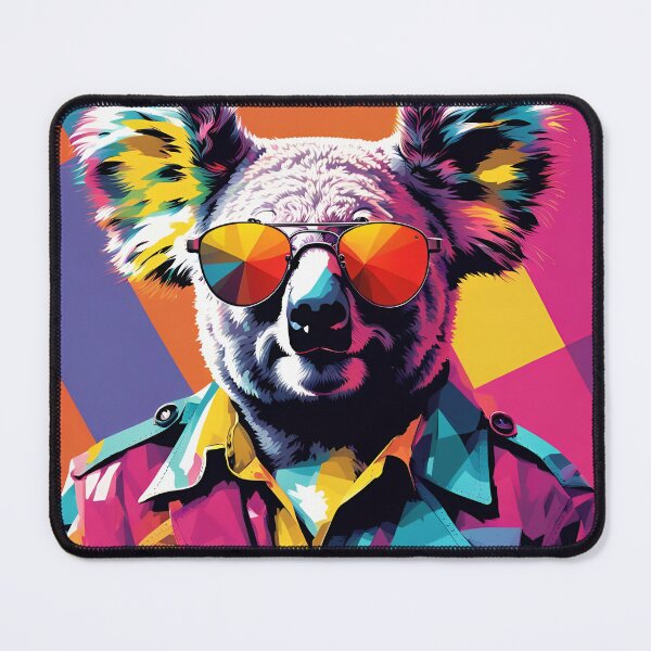 Item preview, Colorful Koala Pop Art designed and sold by Planetporridge.