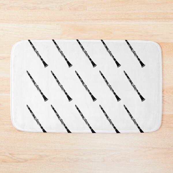 Item preview, Medium Tiled Clarinet Repeating Pattern for Clarinetists designed and sold by ElegantTeaTime.