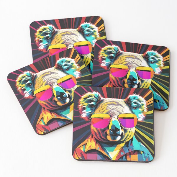 Item preview, Enlightened Koala Pop Art designed and sold by Planetporridge.