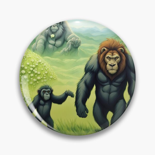 Item preview, The little monkey goes for a walk with the lion designed and sold by Giuseppe Pellegrino.