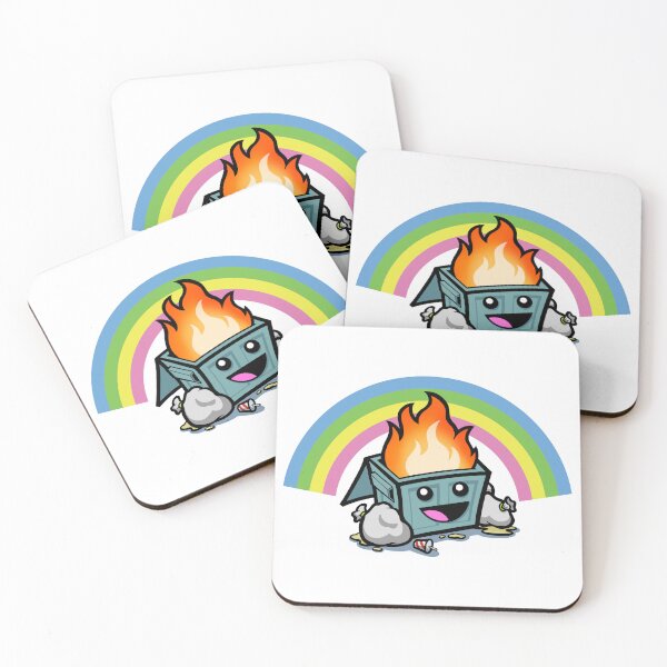 Item preview, Happy Little Dumpster Fire designed and sold by tchotchkekitsch.