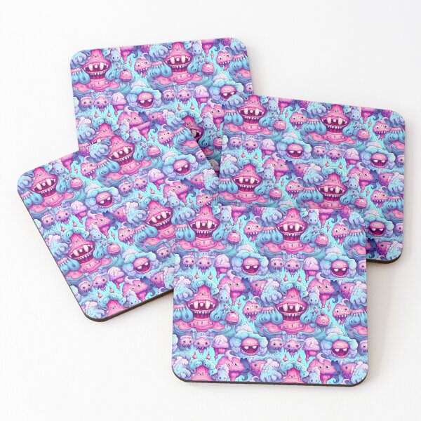 Item preview, Free Cute Monster Seamless Pattern Paper designed and sold by Aramdesing.